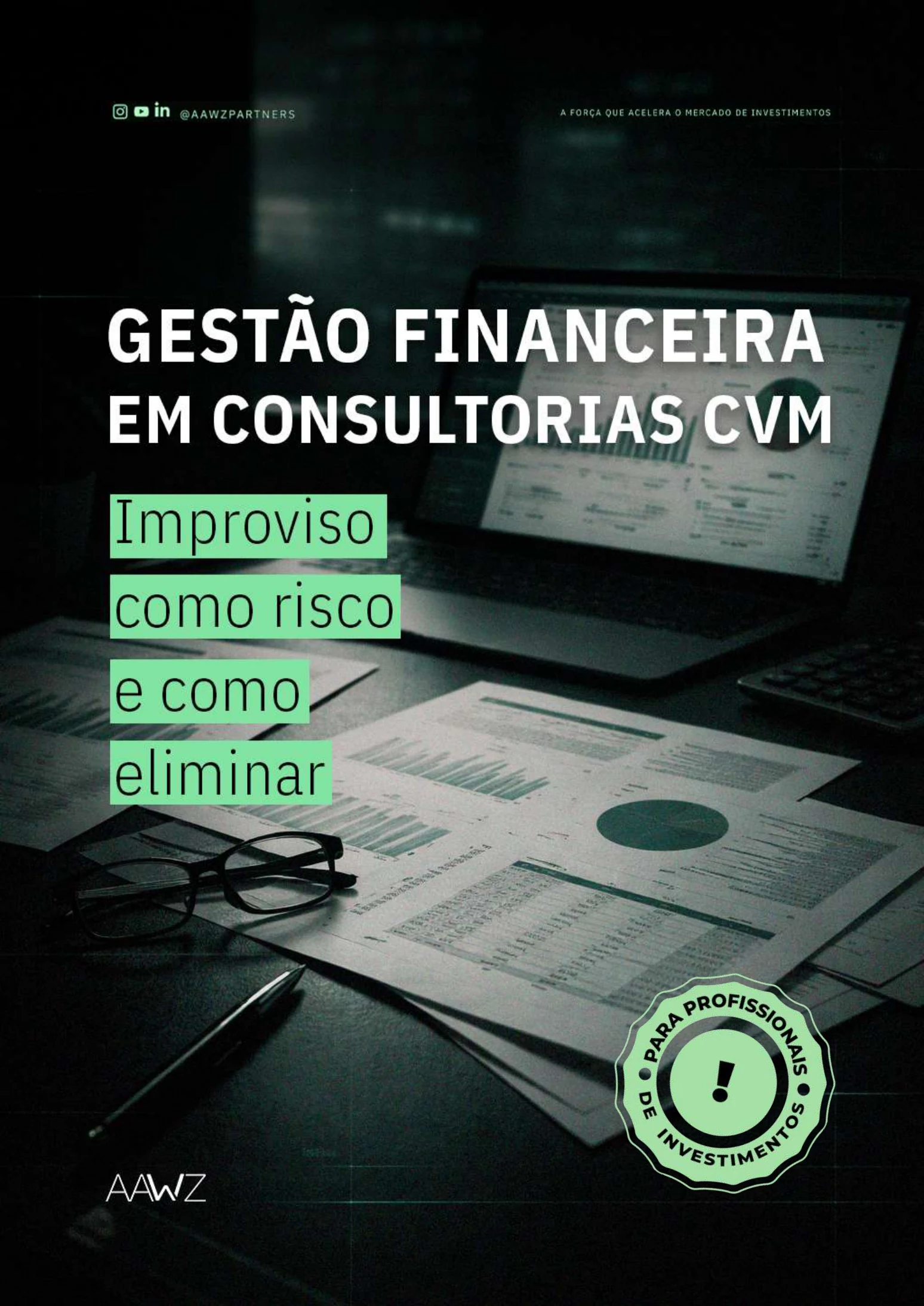 E-book Gestão Financeira em Consultorias CVM — AAWZ